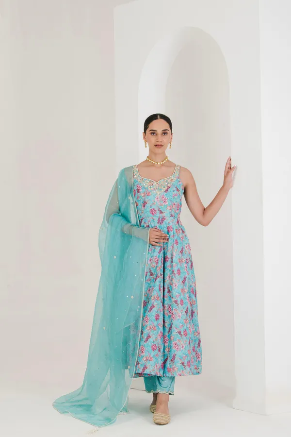 Blue_Printed_Hand_Embroidered_Anarkali