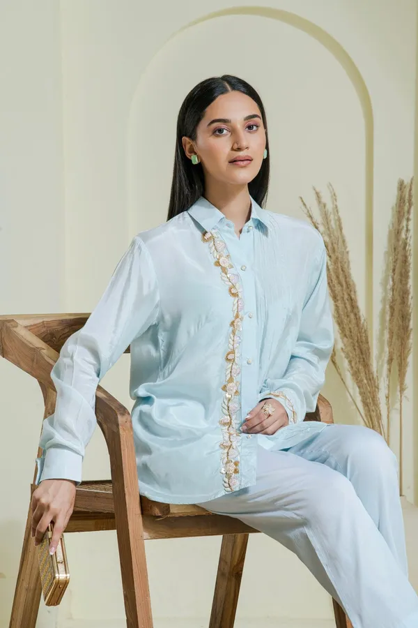 Powder_Blue_Hand_Embroidered_Co-Ord_Set