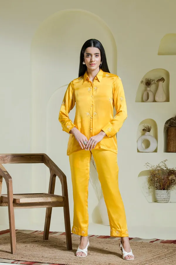 Sunshine_Yellow_Satin_Embroidered_Co-Ord_Set