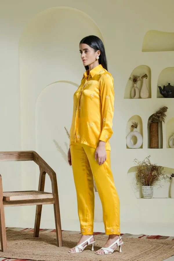 Sunshine_Yellow_Satin_Embroidered_Co-Ord_Set
