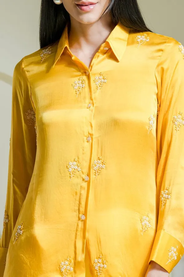Sunshine_Yellow_Satin_Embroidered_Co-Ord_Set