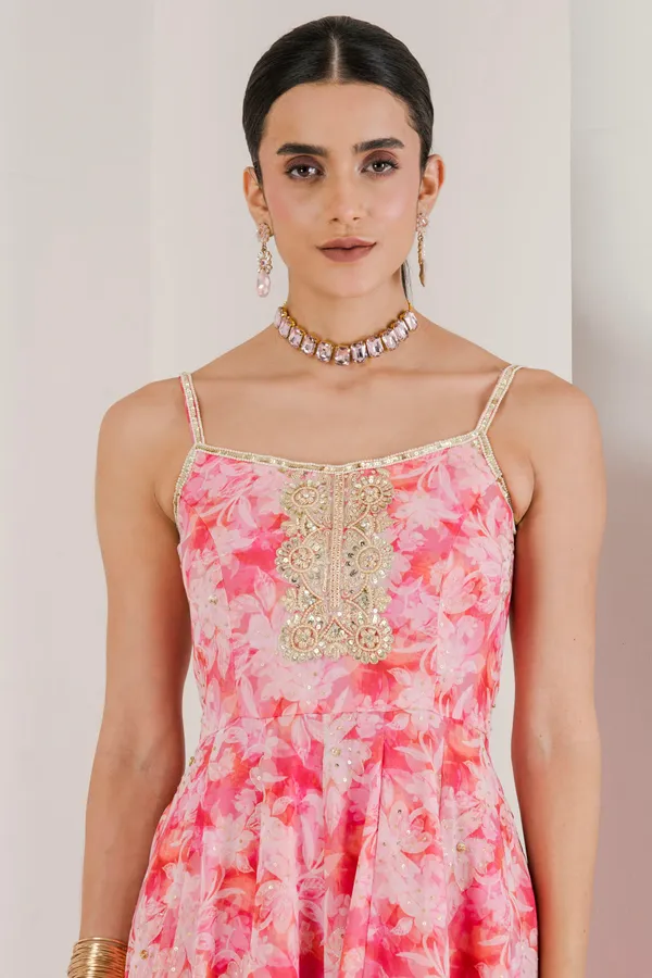 Pink_Floral_Print_Hand_Embroidered_Anarkali