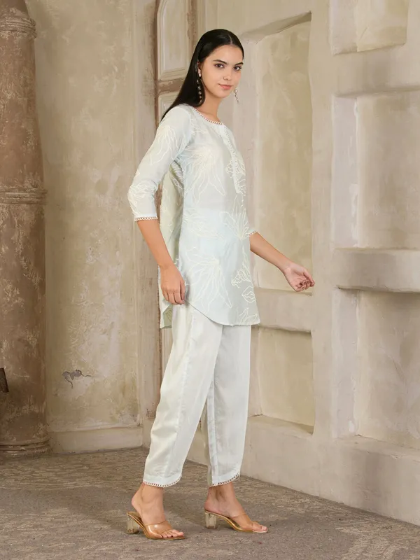 Pastel_Blue_Embroidered_Chanderi_Co-Ord_Set