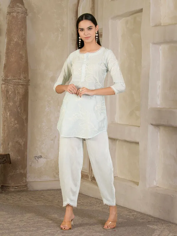 Pastel_Blue_Embroidered_Chanderi_Co-Ord_Set