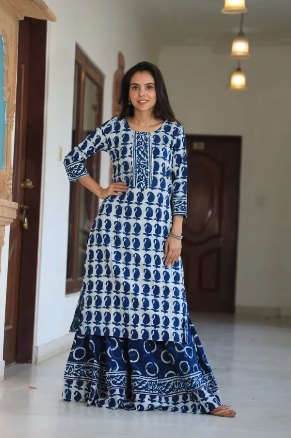 Printed_Anarkali_Style_Kurti_with_Palazzo_Set