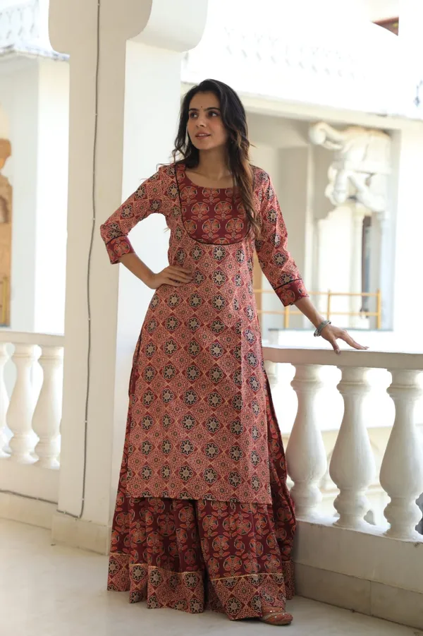 Printed_Anarkali_Style_Kurti_with_Palazzo_Set