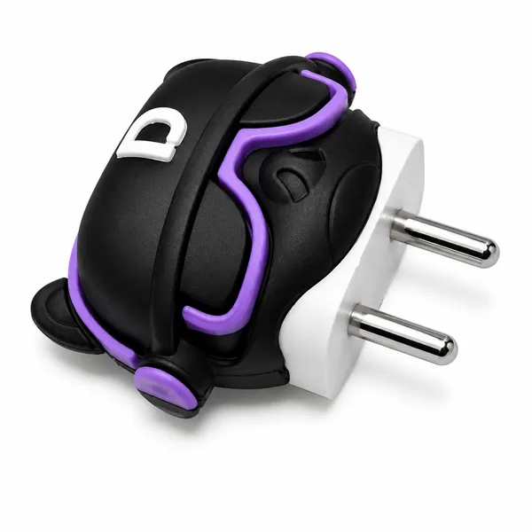 Black_Bear_Character_Silicone_Cable_Protector_Set_Of_4-_Only_for_Iphone_(18-20_Watt_Charger)