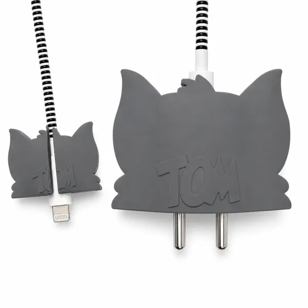 Grey_Cat_Face_Cardboard_Character_Decor_Kids_Room_Party-_Only_for_Iphone_(18-20_Watt_Charger)