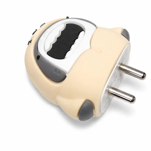 Silicone_Cable_Protector_Cat_Face_Design_Charger_Off_White_Set_Of_4-_Only_for_Iphone_(18-20_Watt_Charger)