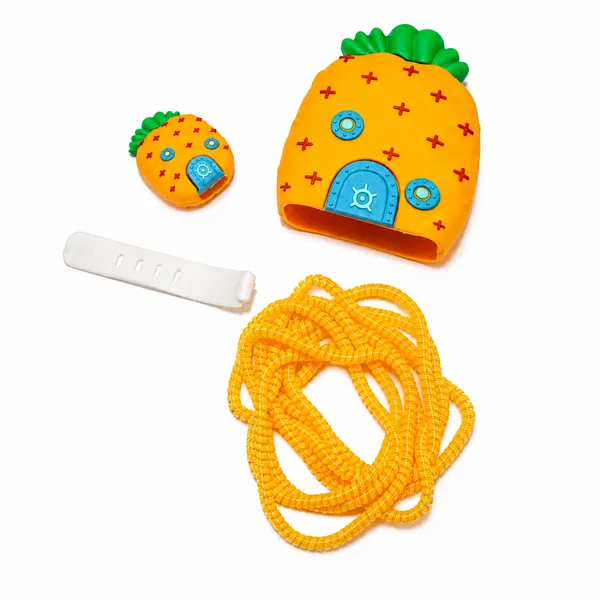 Orange_Pineapple_House_Silicone_Cable_Protector_Set_Of_4-_Only_for_Iphone_(18-20_Watt_Charger)