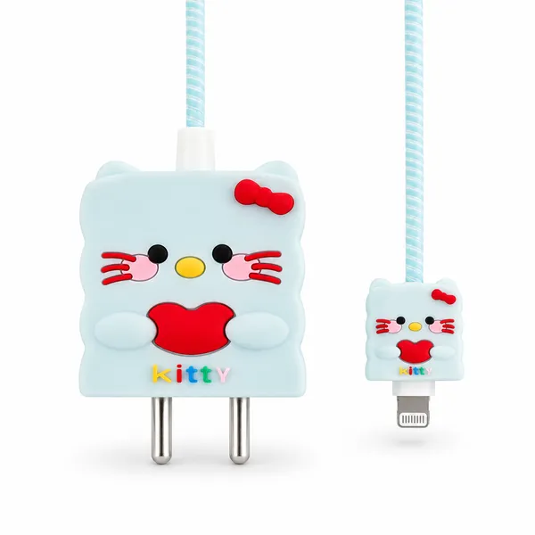 Hello_Kitty_Plush_Blue_Soft_Toy_With_Mini_Companion_Set-_Only_for_Iphone_(18-20_Watt_Charger)