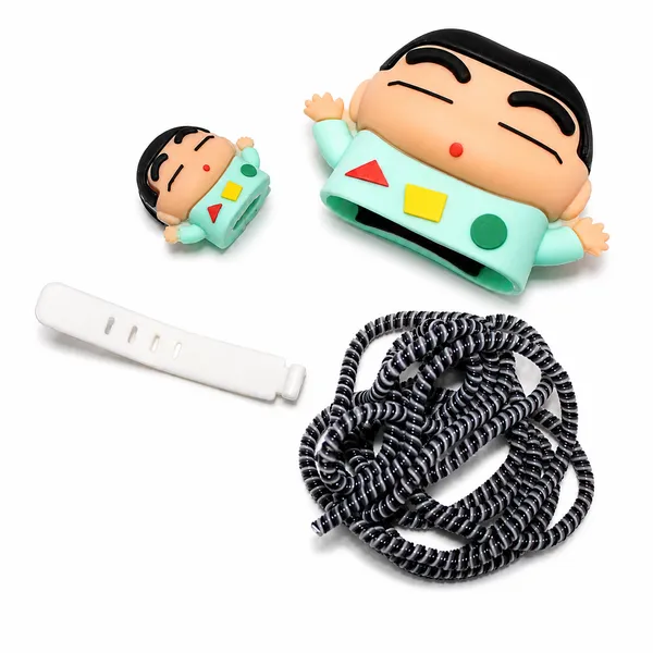 Cartoon_Character_Plastic_Figurine_Mint_Green_Durable_Finish-_Only_for_Iphone_(18-20_Watt_Charger)