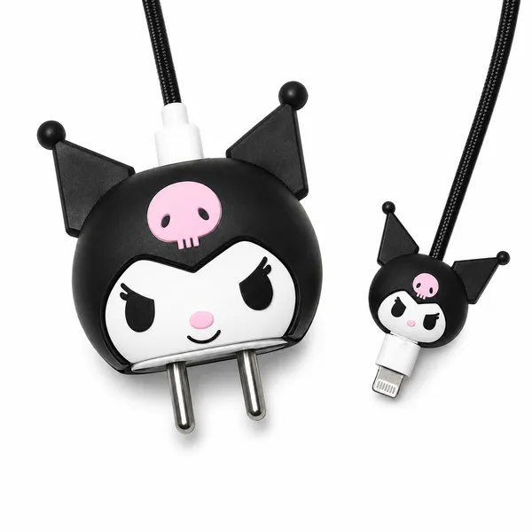 Black_Cat_Skull_Character_Silicone_Cable_Protector_Set_Of_4-_Only_for_Iphone_(18-20_Watt_Charger)