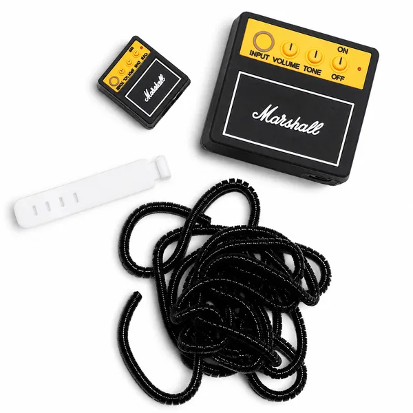 Marshall_Amp_Silicone_Charger_Cable_Protector_Set_Of_4_Black-_Only_for_Iphone_(18-20_Watt_Charger)