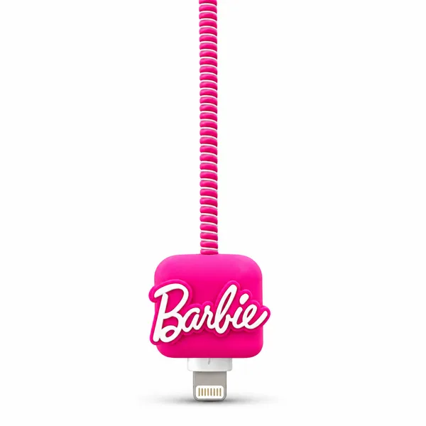 Barbie_Logo_Silicone_Spiral_Charger_Cable_Protector_Set_Of_4-_Only_for_Iphone_(18-20_Watt_Charger)