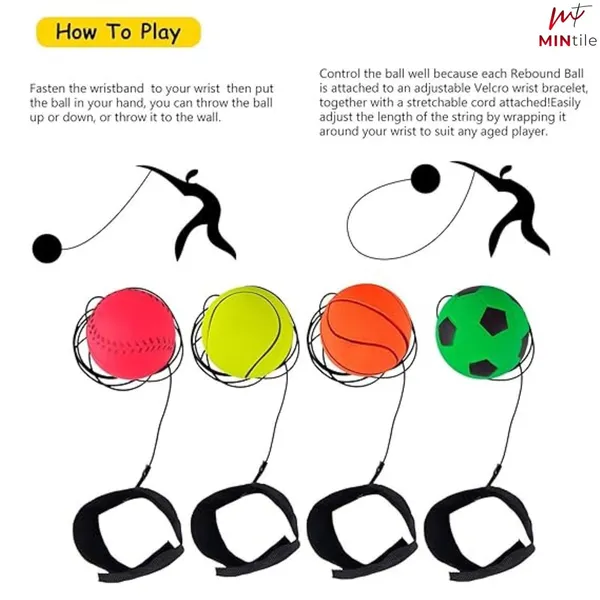 Mintile_Rubber_Bounce_Yoyo_Ball_With_Velcro_Wrist_Band