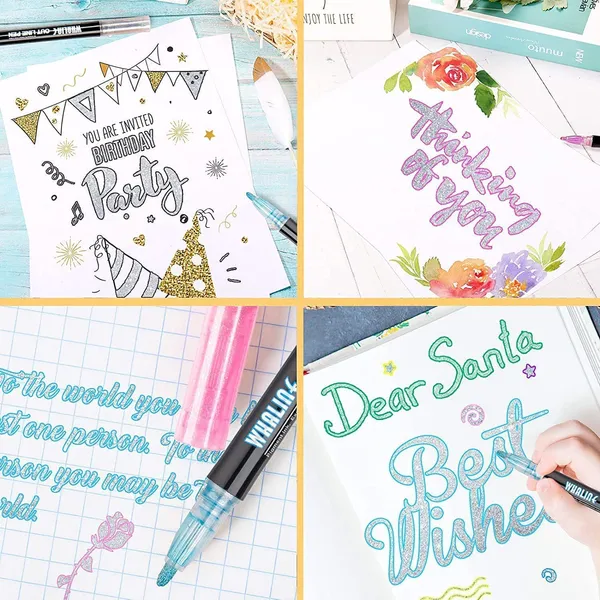 Mintile_Metallic_Double_Line_Outline_Marker_Set_Pack_Of_12