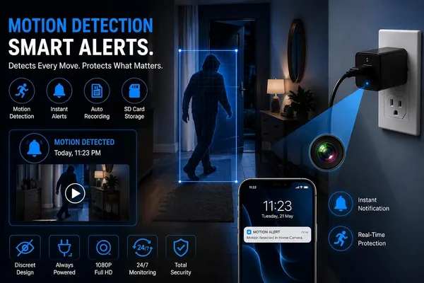 Usb_Charger_Camera_1080p_Hd_Spy_Camera_For_Home_Hidden_With_Motion_Detection_App_View_Charger_Spy_Camera_With_Sd_Card_Recording_For_Home_Office_Security_Sd_Card_Not_Included