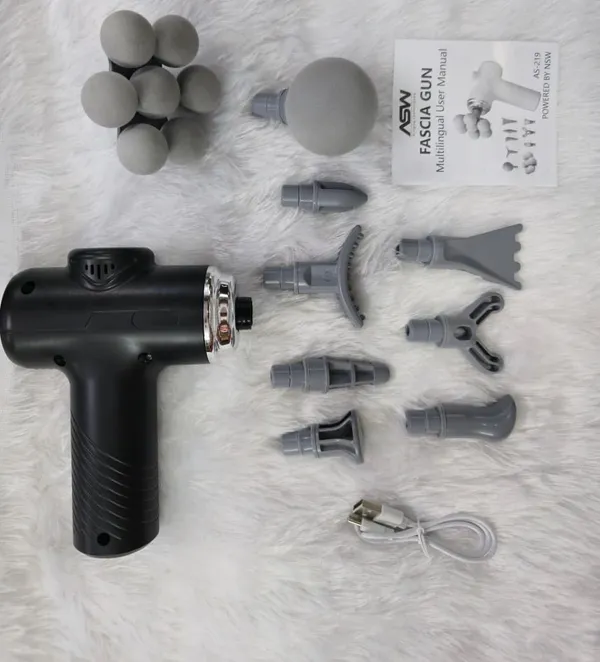 7_Headed_Fascia_Massage_Gun_With_9_Attachments_Deep_Tissue_Muscle_Massager_6_Speed_Modes_Portable_Pain_Relief_Machine_For_Body_Back_Neck_Legs_Random_Colour_Fascia_Gun