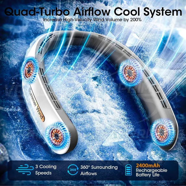 Portable_Neck_Fan_Rechargeable_Neck_Fan_For_Kitchen_Women_Better_Then_Hand_Fan_Desk_Fan_4_Turbo_Motor_3_Speed_Low_Noise_Motors_White_2400mah