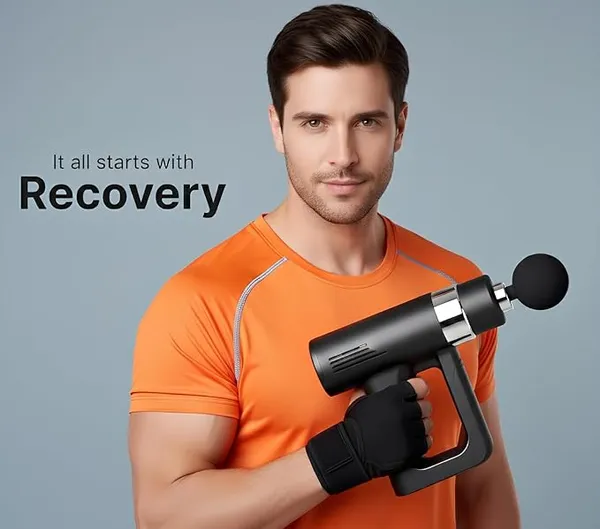 Handheld_Percussion_Massage_Gun_with_4_Interchangeable_Heads