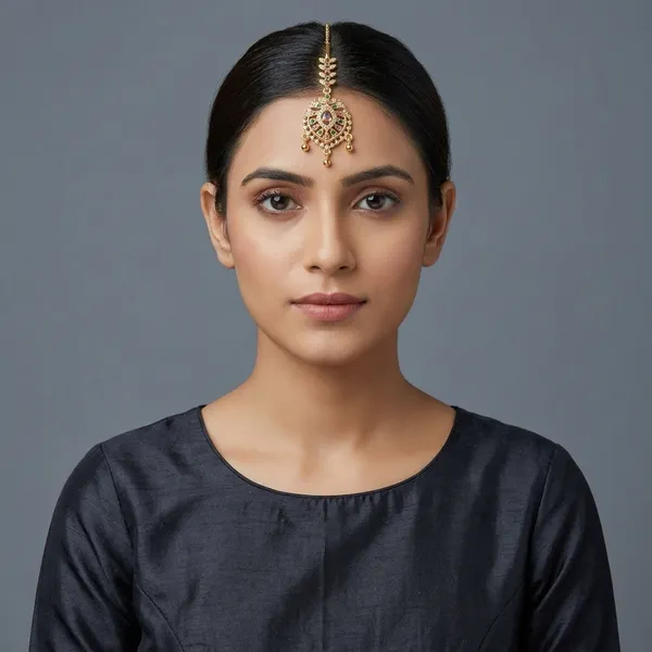 Multicolor_Alloy_&_Kundan_Stone_Maang_Tikka_For_Women