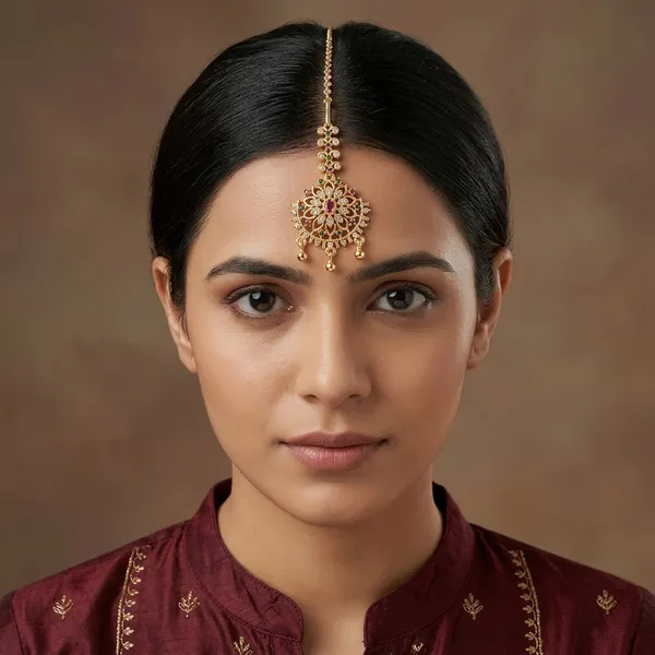 Multicolor_Alloy_&_Stone_Maang_Tikka_For_Women