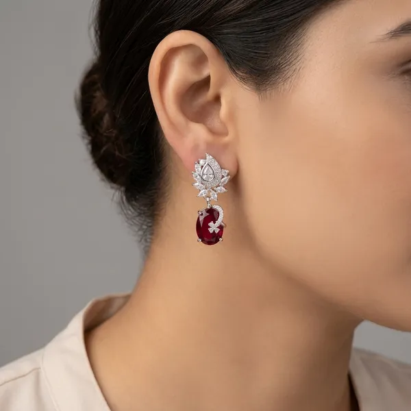 Multicolor_Brass_&_American_Diamond_Earrings_For_Women
