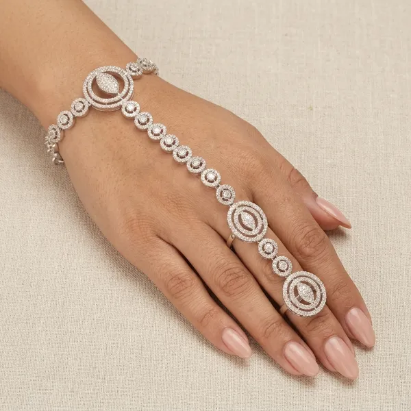 Multicolor_Alloy_&_Crystal_Hand_Harness_Bracelet_For_Women