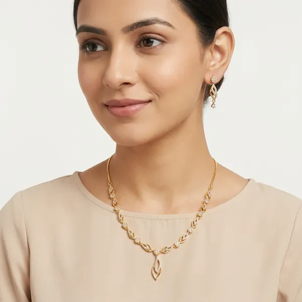 Multicolor_Brass_&_American_Diamond_Necklace_Set_For_Women