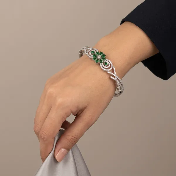 Multicolor_Brass_&_American_Diamond_Bracelet_For_Women
