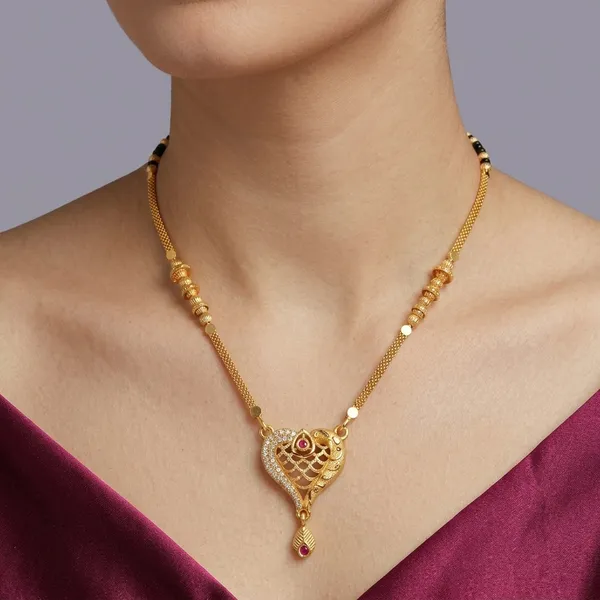 Multicolor_Brass_&_American_Diamond_Necklace_For_Women