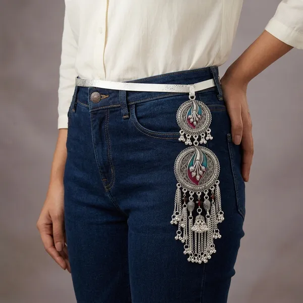 Multicolor_Oxidised_Alloy_Kamarband_For_Women
