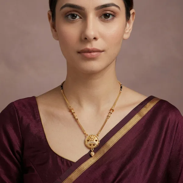 Multicolor_Brass_&_American_Diamond_Necklace_For_Women