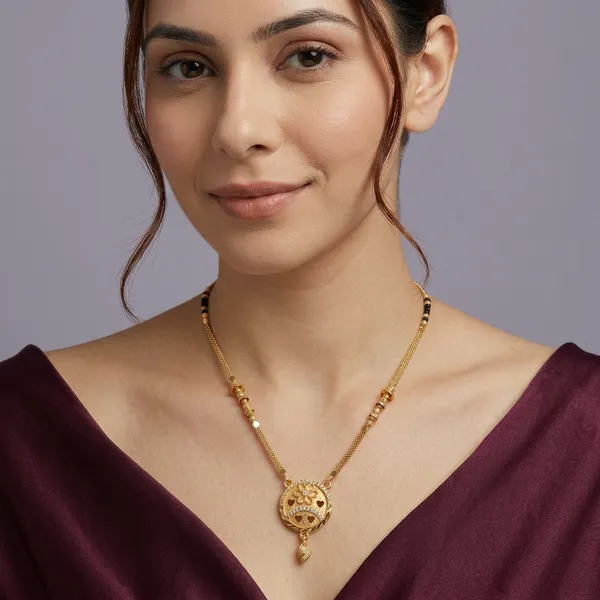 Multicolor_Brass_&_American_Diamond_Necklace_For_Women