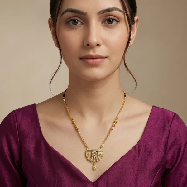 Multicolor_Brass_&_American_Diamond_Necklace_For_Women