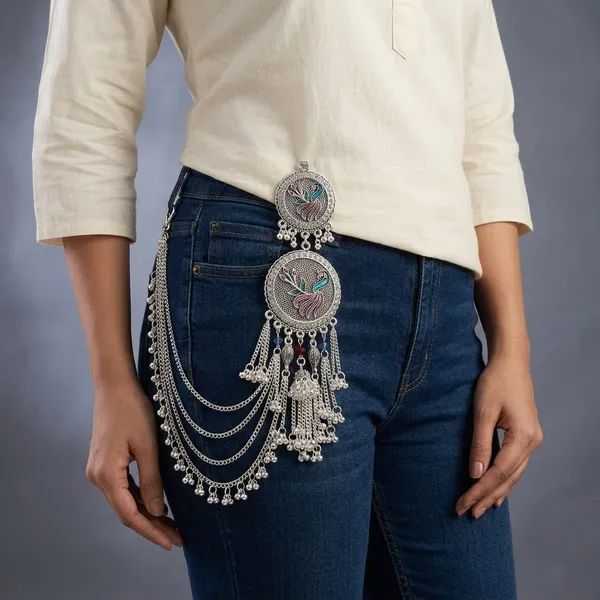 Multicolor_Oxidised_Alloy_Kamarband_For_Women