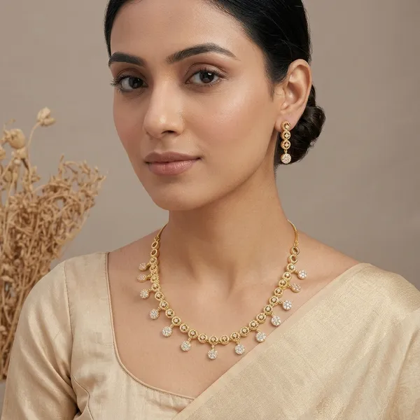 Multicolor_Brass_&_American_Diamond_Necklace_Set_For_Women