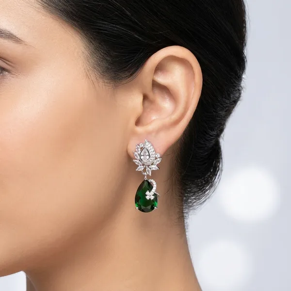 Multicolor_Brass_&_American_Diamond_Earrings_For_Women