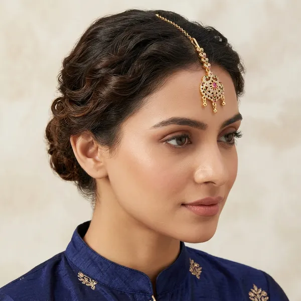 Multicolor_Brass_&_Cubic_Zirconia_Maang_Tikka_For_Women