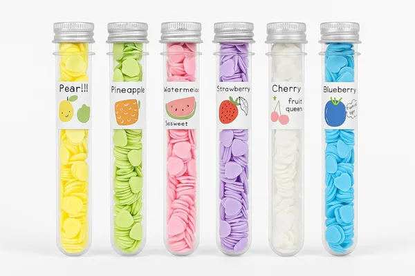 6-in-1_Fruit_Paper_Soap_Set__Pear,_Pineapple,_Watermelon,_Strawberry,_Cherry_&_Blueberry_|_Heart-Shaped_Travel_Soap_Strips_in_Test_Tube_Jars_|_Portable,_Fragrant_&_Disposable_Hand_Wash