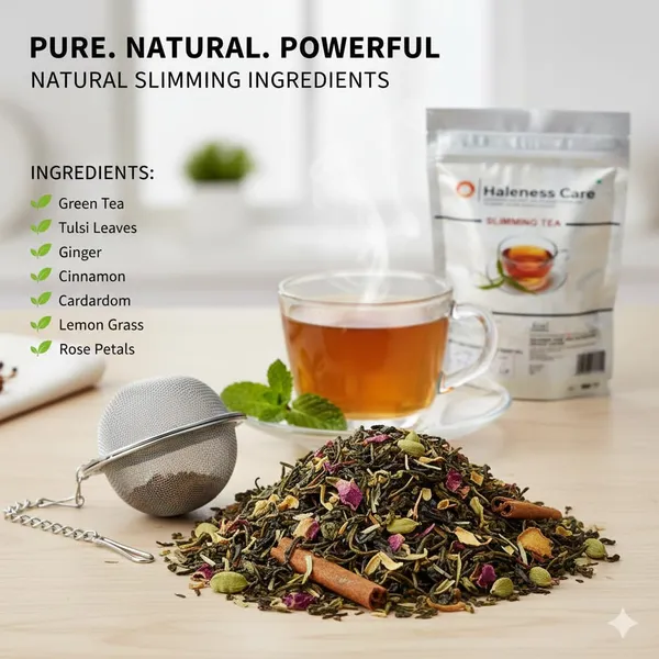Haleness_Care_Slimming_Tea_|_Natural_Herbal_Infusion_for_Active_Lifestyle_&_Daily_Wellness_|_Includes_Free_Stainless_Steel_Infuser_&_Personalized_Diet_Plan_|_60g_Loose_Leaves_Pack_|_60_Cups