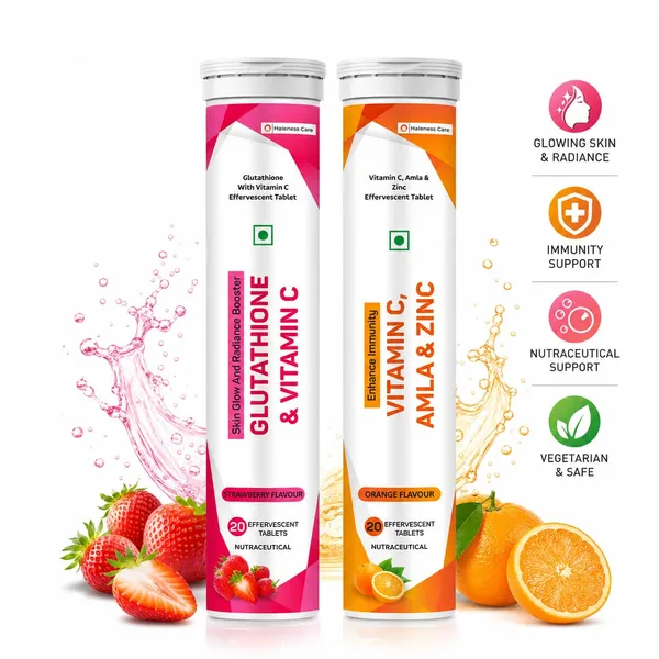 Pack_Of_2_Haleness_Care_Glutathione_with_Vitamin_C_&_Vitamin_C_Amla_Zinc_Effervescent_Tablets_Combo_Pack_|_Strawberry_&_Orange_Flavour_Fizzy_Drink_Tablets_for_Skin_Glow,_Radiance,_Immunity_and_Daily_Wellness_Support_|_20_Tablets_Each