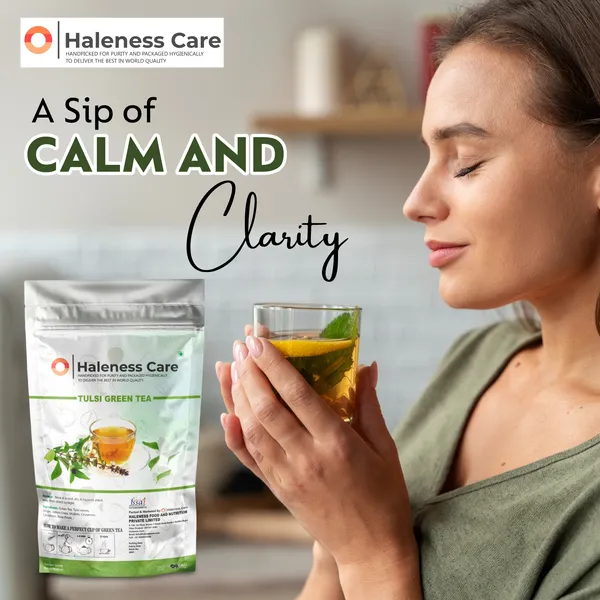 Haleness_Care_Tulsi_Green_Tea_|_Herbal_Tea_for_Weight_Loss_&_Fat_Burner_|_Ayurvedic_Slimming_Detox_Tea_with_Cinnamon,_Cardamom_&_Mulethi_|_Pack_of_2_(65g_x_2)_|_120_Servings_|_Free_Diet_Plan