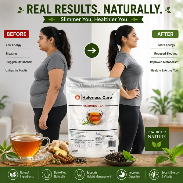 3-Month_Pack_(180_Cups)_|_Haleness_Care_Slimming_Green_Tea_|_Fat_Burner_&_Weight_Management_|_100%_Natural_Herbal_Tea_with_Free_Diet_Plan