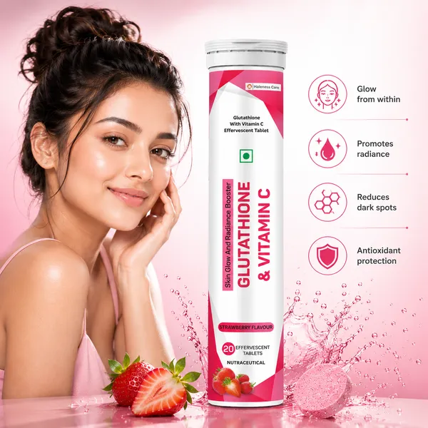 Haleness_Care_Glutathione_&_Vitamin_C_Effervescent_Tablets_|_Strawberry_Flavour_|_Skin_Glow_&_Radiance_Support_|_Antioxidant_&_Wellness_Supplement_|_Fast_Absorption_|_Nutraceutical_(Pack_of_1_(_20_Tabs_),_Strawberry)