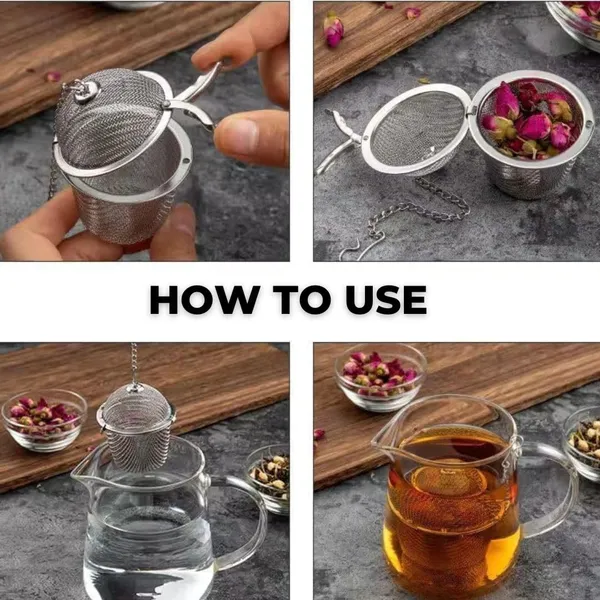 Pack_Of_3_Stainless_Steel_Tea_Infuser_&_Spice_Strainer_Set_|_Mesh_Tea_Ball,_Locking_Tea_Infuser_&_Hinged_Spice_Filter_|_Reusable_Loose_Leaf_Tea,_Herbs_&_Masala_Brewing_Tool_