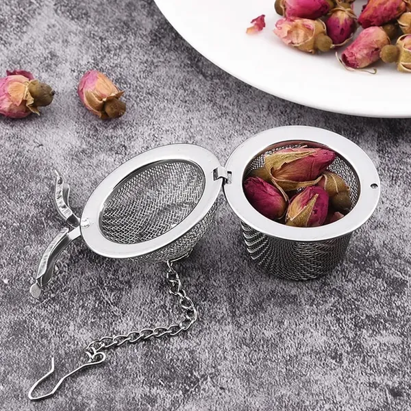 Pack_Of_3_Stainless_Steel_Tea_Infuser_&_Spice_Strainer_Set_|_Mesh_Tea_Ball,_Locking_Tea_Infuser_&_Hinged_Spice_Filter_|_Reusable_Loose_Leaf_Tea,_Herbs_&_Masala_Brewing_Tool_