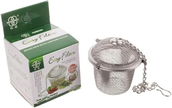 Pack_Of_3_Stainless_Steel_Tea_Infuser_&_Spice_Strainer_Set_|_Mesh_Tea_Ball,_Locking_Tea_Infuser_&_Hinged_Spice_Filter_|_Reusable_Loose_Leaf_Tea,_Herbs_&_Masala_Brewing_Tool_