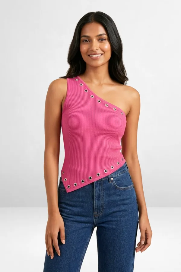 One-Shoulder_Eyelet__Top